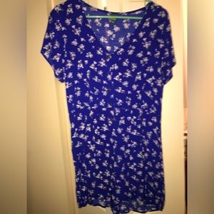 Blue romper- size M